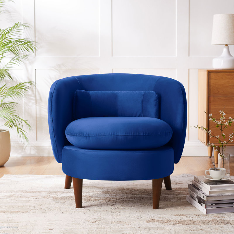 Orren Ellis Carollyn 31.2 inches Wide Armchair Upholstered Accent Chair